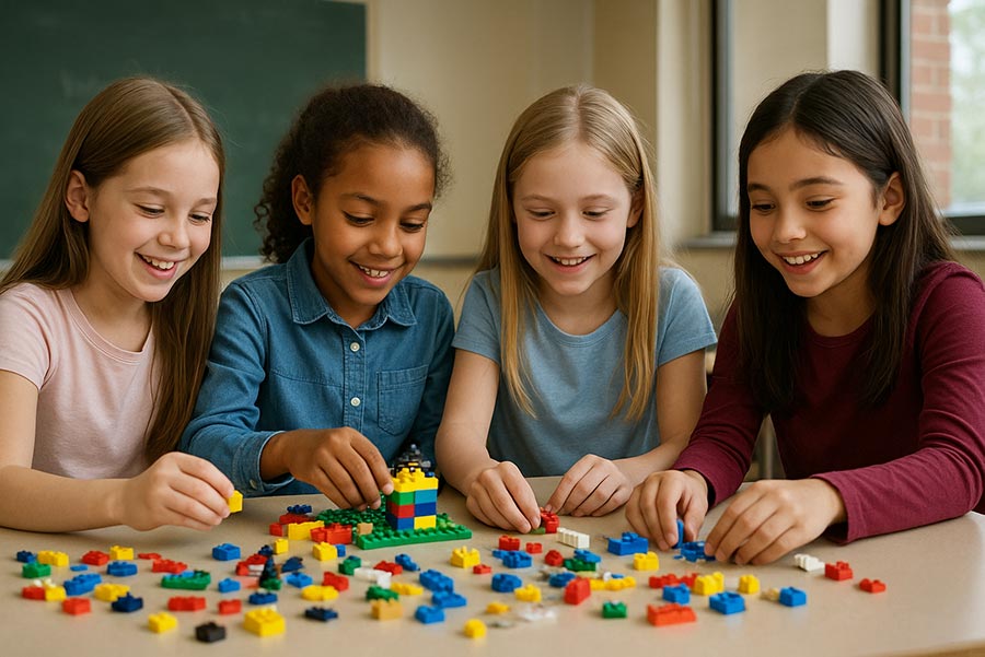 برگزاری کلاس لگو در مدارس