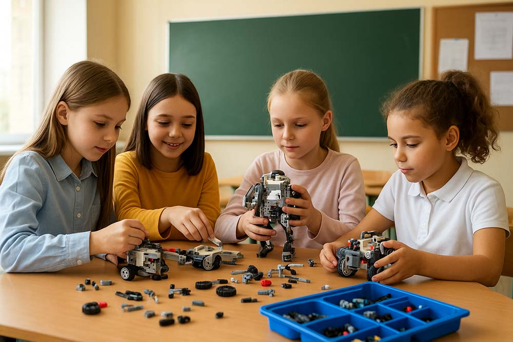 برگزاری کلاس لگو در مدارس 